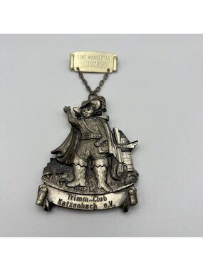 1st Int. Wandertag 1978 Trimm-Club Katzenbach E.V. Medal By E. Seifert Ispringen